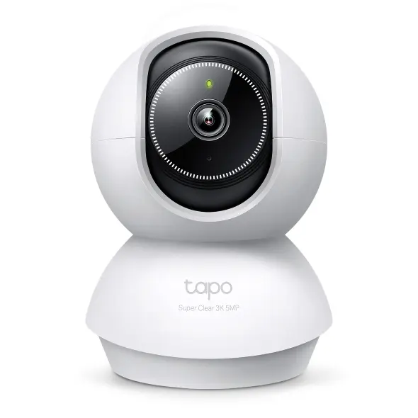 TP‑Link Tapo C230 — Caméra de surveillance Wi‑Fi intérieure Pan/Tilt IA — 3K 5MP — Détection IA (personnes/animaux/véhicules) — Audio bidirectionnel