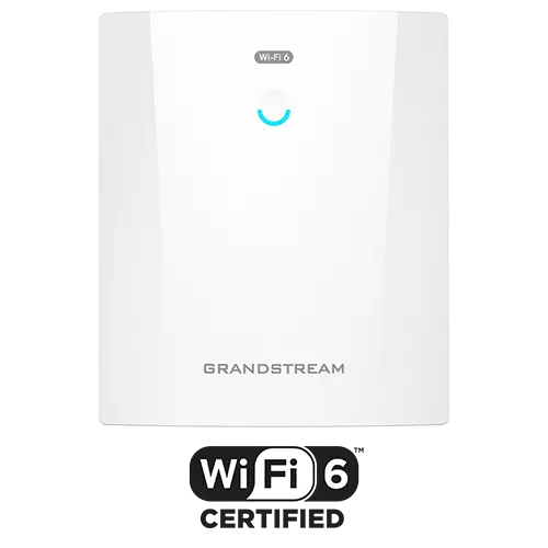 Point d’accès Wi‑Fi 6 extérieur longue portée Grandstream GWN7660ELR (AX3000) — PoE/PoE+, port SFP 2.5G, IP68