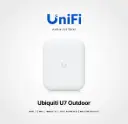 Ubiquiti UniFi U7 Outdoor — Point d’accès Wi‑Fi 7 extérieur, antenne directionnelle intégrée + antennes omni externes, 2.5 GbE, PoE+