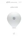 Ubiquiti UISP airFiber 60 Xtreme‑Range (AF60‑XR) — Bridge 60 GHz multi‑gigabit longue distance PtP, avec radio 5 GHz de secours, 1× SFP+ 1/10G + 1× GbE, IPX6.