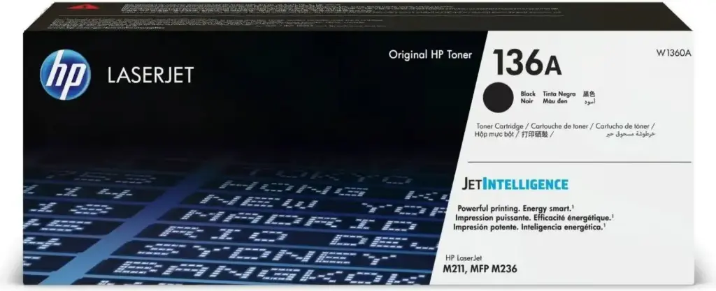 HP 136A — Toner laser noir — W1360A — ~1 150 pages
