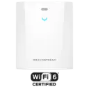 Point d’accès Wi‑Fi 6 extérieur longue portée Grandstream GWN7660ELR (AX3000) — PoE/PoE+, port SFP 2.5G, IP68